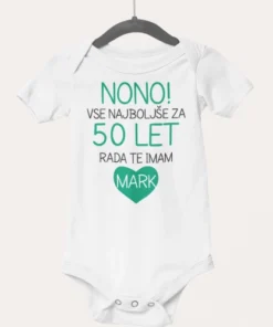 Otroški bodi - Nona vse najboljše za 50 let