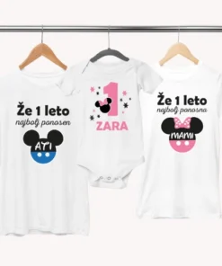 Družinski komplet - Miki miška - MINNIE MOUSE 1