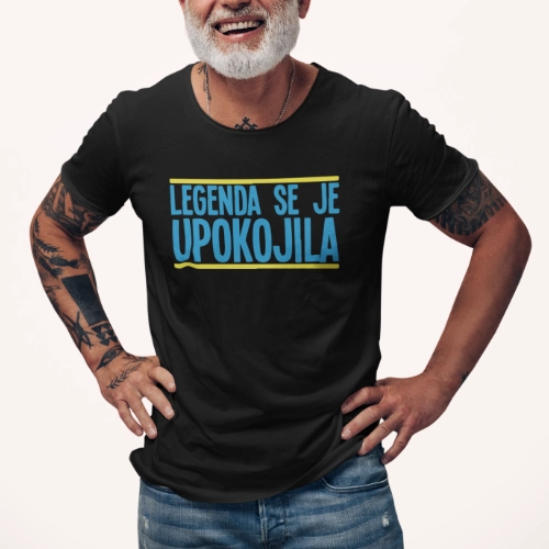 Kratka majica - Legenda je se upokojila - PENZIJA
