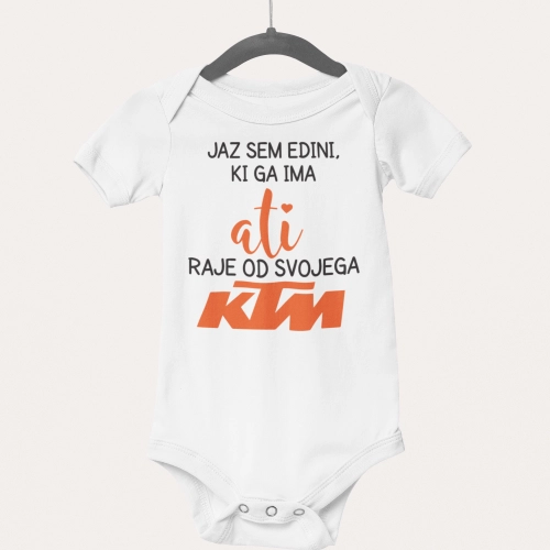 Otroški bodi - edini ati raje od KTM