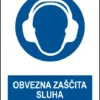 Obvezna zaščita sluha