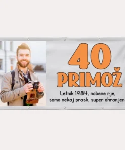 Transparent za rojstni dan