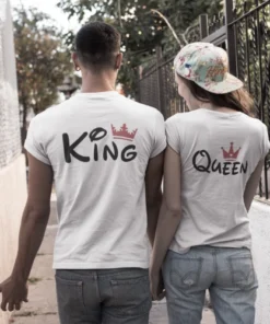 Komplet majic za par - King in Queen
