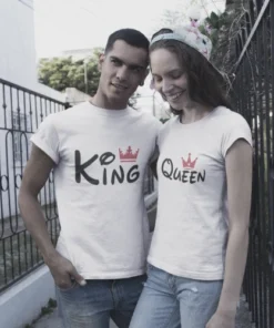 Komplet majic za par - King in Queen1