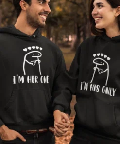 Majice za par - his and her only - slika 2