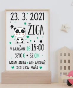 Okvirji ob rojstvu otroka | DARILO ROJSTVO OTROKA