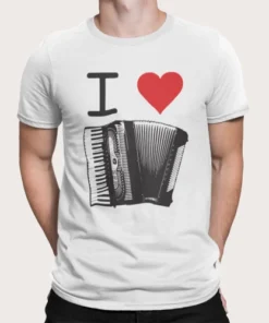 Kratka majica - i love harmonika