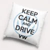 Vzglavnik - keep calm and drive