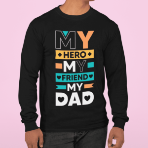 Majice najboljši ATI OČI DAD MY HERO MY FRIENDS MY DAD 002