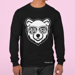PAPA BEAR 043 Majice najboljši ATI OČI DAD