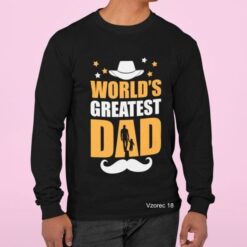 WORLDS GREATEST DAD 018 Majice najboljši ATI OČI DAD
