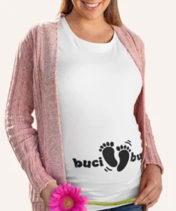 Nosečniška majica - Buci buc :)
