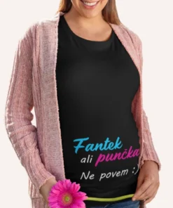 Nosečniška majica - Fantek ali punčka?