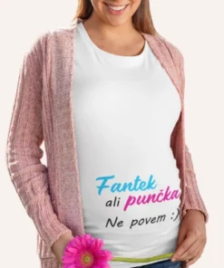 Nosečniška majica - Fantek ali punčka?-1