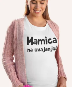 Nosečniška majica - mamica na uvajanju