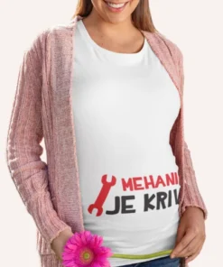 Nosečniška majica - Mehanik je kriv-1