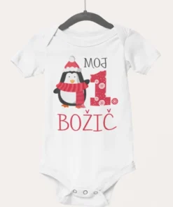 Otroški bodi - Moj prvi božič pingvin