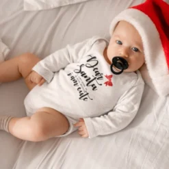 Otroški bodi - Dear santa i am cute 1