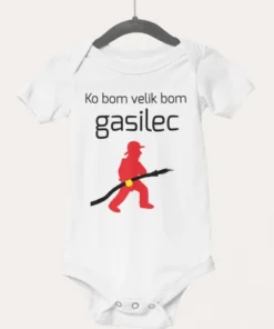 Otroški bodi - Ko bom velik bom gasilec