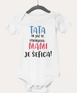 Otroški bodi - Mami je šefica