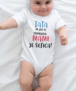 Otroški bodi - Mami je šefica 1