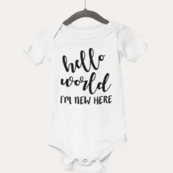 Otroški bodi - Hello world - ROJSTVO