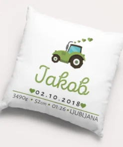 Vzglavnik - ROJSTVO - TRAKTOR