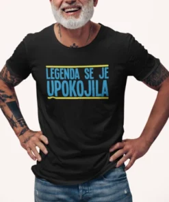 Kratka majica - Legenda je se upokojila - PENZIJA