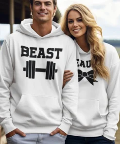 Komplet majic za par - Beauty/Beast 1