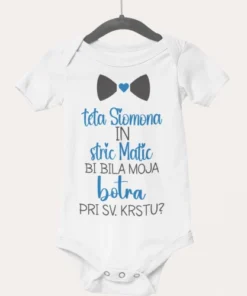 Otroški bodi - Sveti krst - Krstni boter