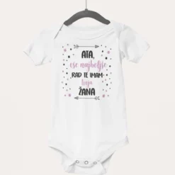 Otroški bodi - Voščilo za mami - rojstni dan