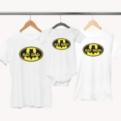 batman, bat baby, bat mum, bat dad