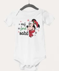 Otroški bodi - Božična Miki miška 1