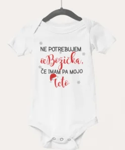 Otroški bodi - Ne potrebujem božička, če imam pa teto