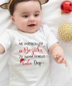 Otroški bodi - Ne potrebujem božička, če imam pa teto 1