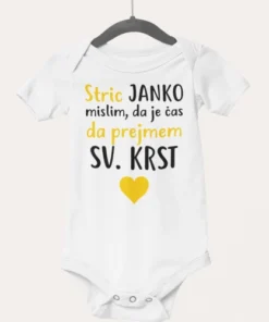 Otroški bodi - Mislim da je čas, da prejmem sveti krst