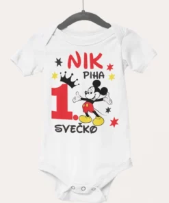 Otroški bodi - Rojstni dan - Miki miška