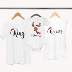 Družinski komplet - BOŽIČ - king/queen/prince/princess 1