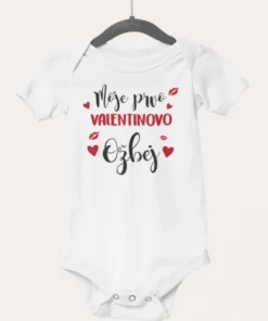 Otroški bodi - VALENTINOVO - Moje prvo valentinovo