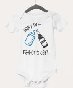 Otroški bodi - Happy first fathers day