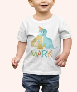 Otroška majica - DINO - ROJSTNI DAN 2