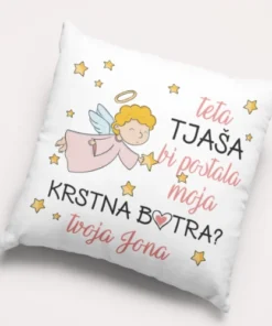 Vzglavnik SVETI KRST Krstni boter/botrica1
