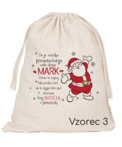 Vrečka za darila - Sveti Miklavž - Božiček