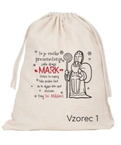 Vrečka za darila - Sveti Miklavž - Božiček - slika 4