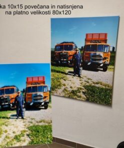 Tisk fotografije na platno - slika 7