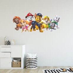 Stenska nalepka Tačke na patrulji - paw patrol