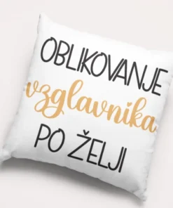 Vzglavnik - Oblikovanje motiva po vaših željah