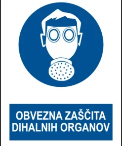 Obvezna zaščita dihalnih organov