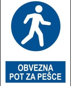 Obvezna pot za pešce