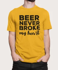Majica - Beer never broke my heart